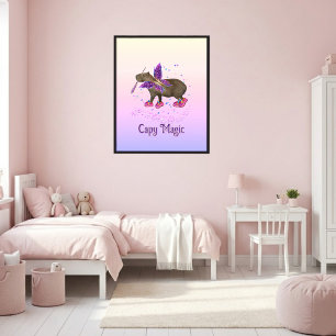 Capyfairy Poster