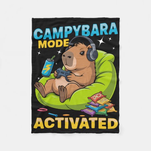 Capyra Gamer Gaming 2 Fleecedecke (Vorderseite)