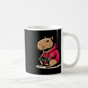 Capyra Gamer Lustiges Video Gaming Capy Nagetier J Kaffeetasse