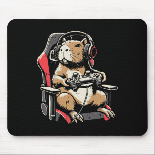 Capyra Gaming-Stuhl Kopfhörer Gamer Capy Männer Ju Mousepad