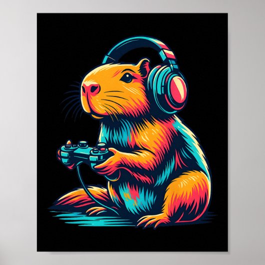 Capyra Lustige Videospiele Capyra 2 Poster (Vorne)
