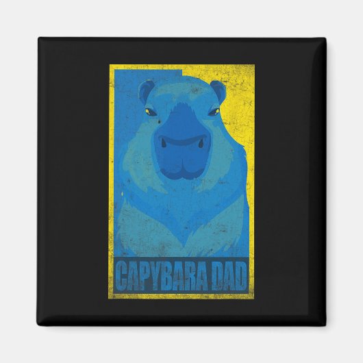 Capyra Vater Hoffnung Ukraine  Magnet (Vorne)