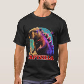 Capyzilla Capybara T-Shirt (Vorderseite)