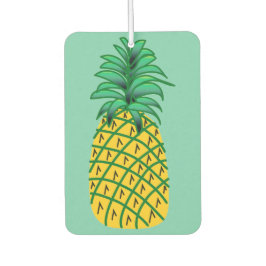 Car Air Freshener with Pineapple Art Autolufterfrischer