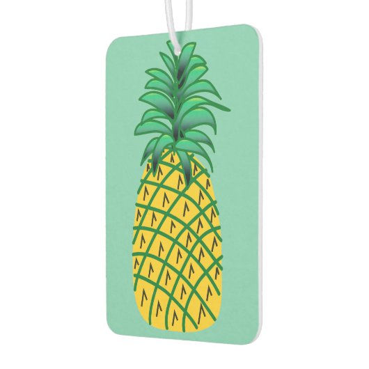 Car Air Freshener with Pineapple Art Autolufterfrischer (Links)