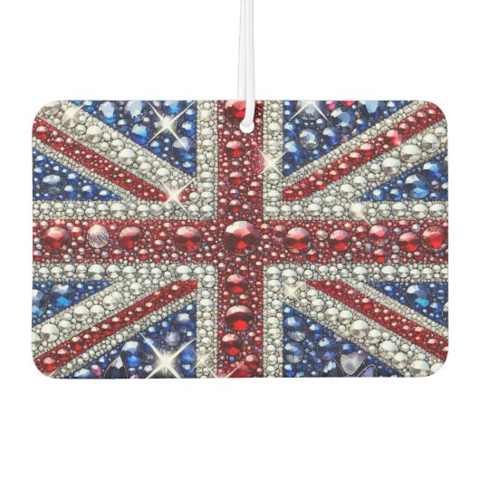 Car Air Fresheners mit British Colors Design Autolufterfrischer (Vorderseite)