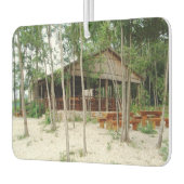 Car Air Fresheners mit Strandhaus Autolufterfrischer (Links)