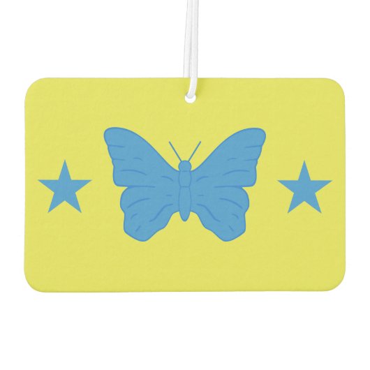 Car Air Fresheners with Flag of Bady Bassit Autolufterfrischer (Rückseite)