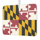 Car Air Fresheners with Flag of Maryland, USA Autolufterfrischer (Links)