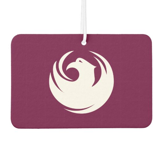 Car Air Fresheners with Flag of Phoenix City Autolufterfrischer (Vorderseite)