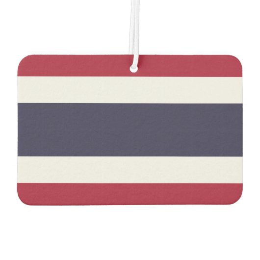 Car Air Fresheners with Flag of Thailand Autolufterfrischer (Rückseite)
