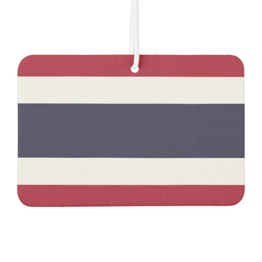 Car Air Fresheners with Flag of Thailand Autolufterfrischer (Vorderseite)