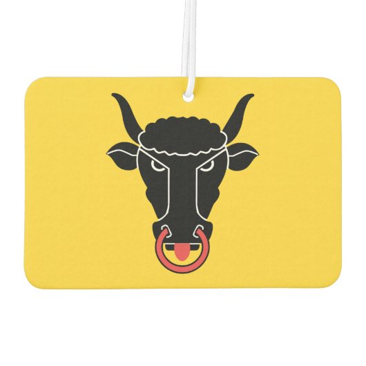 Car Air Fresheners with Flag of Uri, Switzerland Autolufterfrischer (Rückseite)