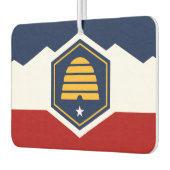 Car Air Fresheners with Flag of Utah, USA Autolufterfrischer (Links)