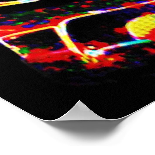 Car Art Poster (Ecke)