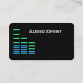 Car Audio Stereo Satellite Radio Visitenkarte (Vorderseite)