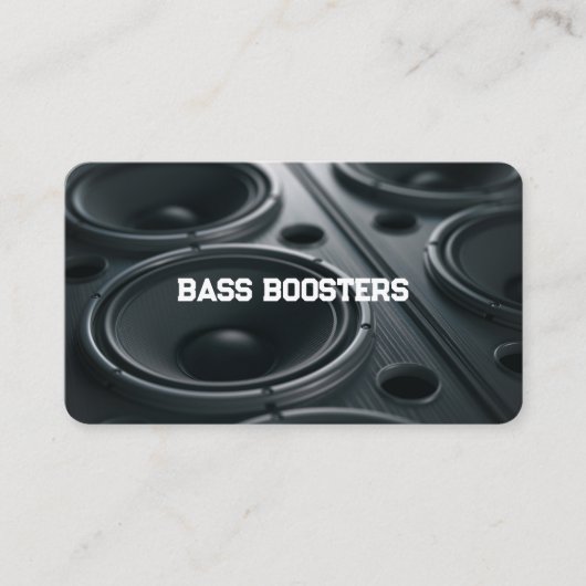 Car Audio Visitenkarte (Vorderseite)