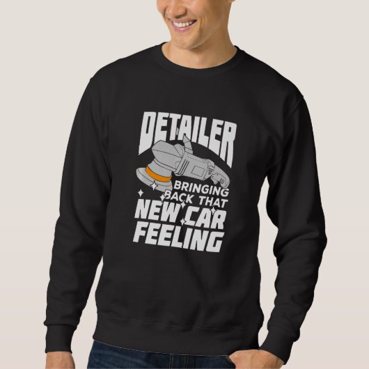 Car Auto Detailing Design for an Automotive Detail Sweatshirt (Vorderseite)