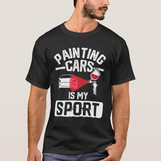 Car Auto Painter Painting T-Shirt (Vorderseite)