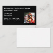 Car Automotive Detailing Business Cards Visitenkarte (Vorne/Hinten)