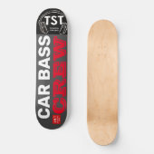 CAR BASS CREW Skateboard (Vorderseite)