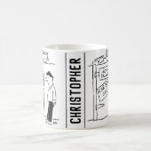 Car Breakers Scrapyard Car Boot Sale Cartoon Kaffeetasse (Mittel)