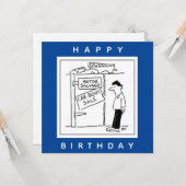 Car Breakers Scrapyard Car Boot Sale Cartoon Karte (Vorderseite/Rückseite Beispiel)