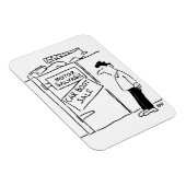 Car Breakers Scrapyard Car Boot Sale Cartoon Magnet (Rechte Seite)