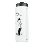 Car Breakers Scrapyard Car Boot Sale Cartoon Therm Thermosbecher (Vorderseite)