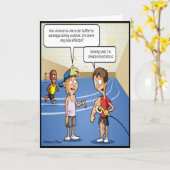 Car Buffer Massage Funny Birthday Card Karte (Gelbe Blume)