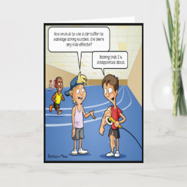 Car Buffer Massage Funny Birthday Card Karte