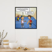 Car Buffer Massage Funny Poster (Küche)