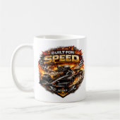 Car - BUILT FOR SPEED Kaffeetasse (Links)