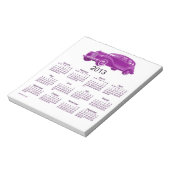 Car Calendar Notepad 2013 Notizblock (Rotiert)