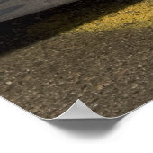 Car Chrome Closeup Poster (Ecke)