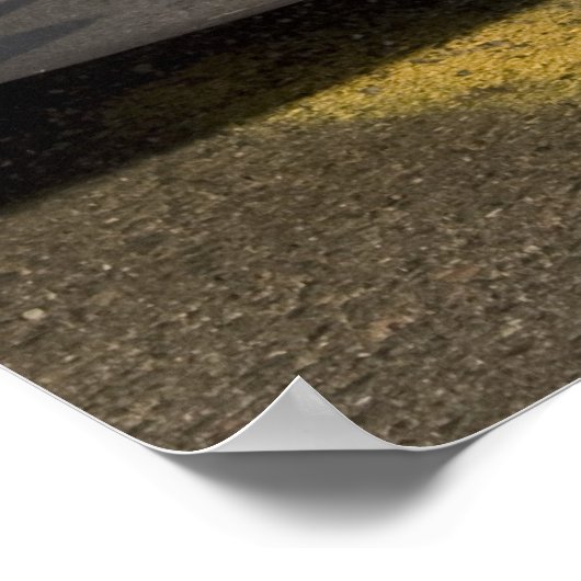 Car Chrome Closeup Poster (Ecke)