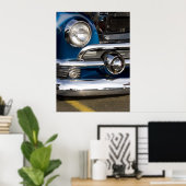 Car Chrome Closeup Poster (Heimbüro)