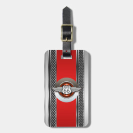 Car Chrome Route 66 Gepäckanhänger