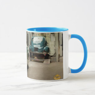 Car classic 325 ml farbige personalisierte Tasse