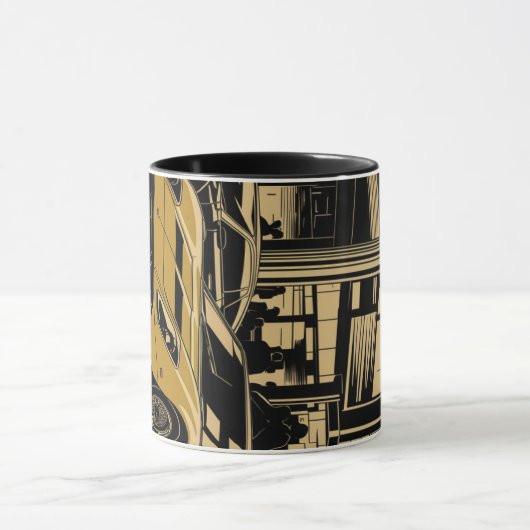 Car Coffee Mug Tasse (Zentrum)