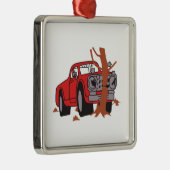 CAR CRASH SCENE ORNAMENT AUS METALL (Rechts)