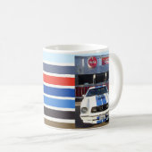 Car Cruise Night in Diner Kaffeetasse (VorderseiteRechts)