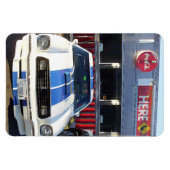 Car Cruise Night in Diner Magnet (Horizontal)