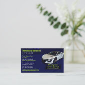 Car Dealership-Auto Sales Associate Business Card Visitenkarte (Stehend Vorderseite)
