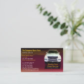 Car Dealership-Auto Sales Associate Business Card Visitenkarte (Stehend Vorderseite)