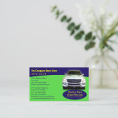 Car Dealership-Auto Sales Associate Business Card Visitenkarte (Stehend Vorderseite)