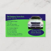 Car Dealership-Auto Sales Associate Business Card Visitenkarte (Vorderseite)