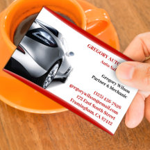 Car Dealership Business Card Template