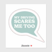 Car Decal Bumper Sticker (Blatt)