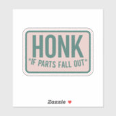 Car Decal Bumper Sticker (Blatt)